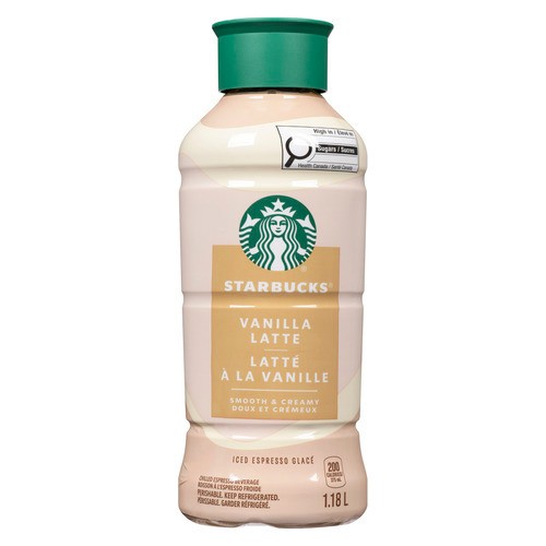 Starbucks Iced Espresso Latte Vanilla 1.18 L (bottle) - Voilà