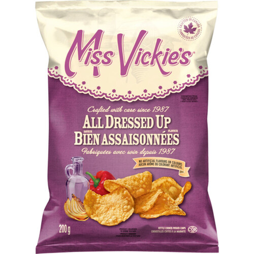 Miss Vickie's Potato Chips All Dressed Up 200 g