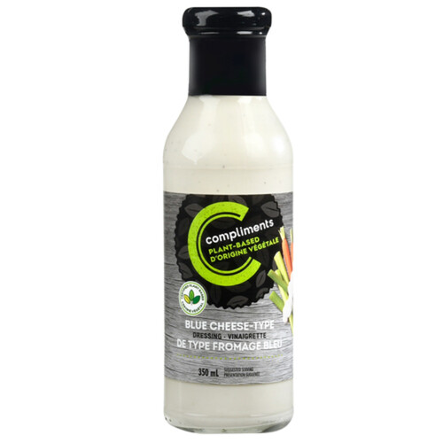Compliments Plant Based Salad Dressing Blue Cheese Kreamy 350 ml