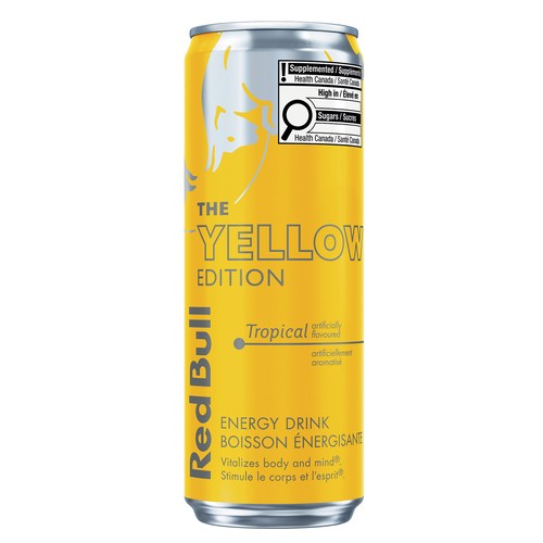 Red Bull Energy Drink The Yellow Edition Tropical 355 ml (can)