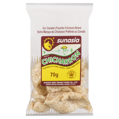 Sunasia Chicharron Fried Pork Rinds 70 g