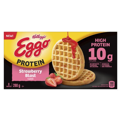 Kellogg's Eggo Frozen Waffles Strawberry Blast 280 g