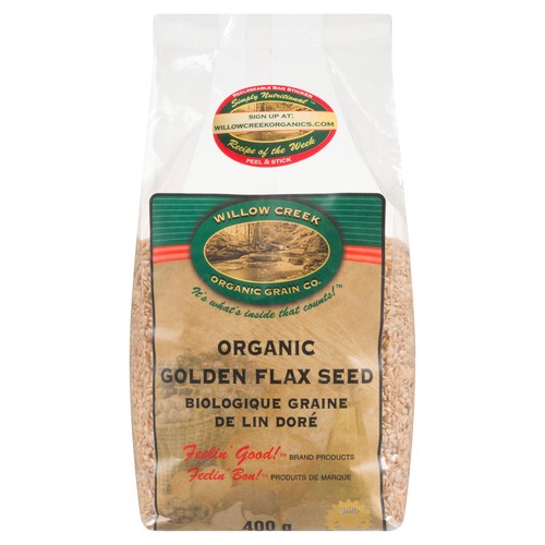 Willow Creek Organic Golden Flax Seed 400 g