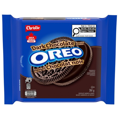 Oreo Sandwich Cookies Dark Chocolate 261 g