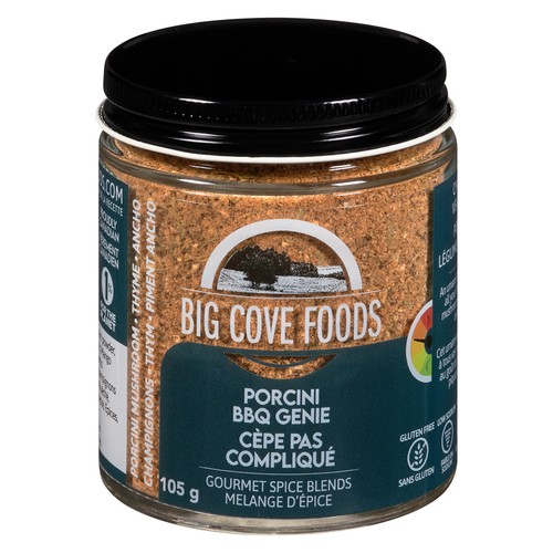 Big Cove Foods Gourmet Spice Blends Porcini BBQ Genie 105 g