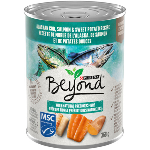 Beyond Grain Free Wet Dog Food Can Ocean Whitefish Salmon & Sweet Potato 368 g 