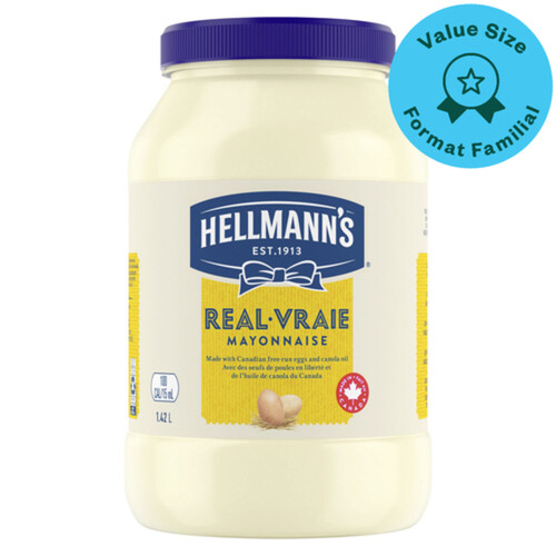 Hellmann's Gluten-Free Mayonnaise Real 1.42 L