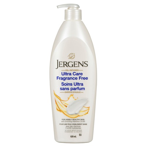 Jergens Lotion Ultra Care Fragrance Free 620 ml