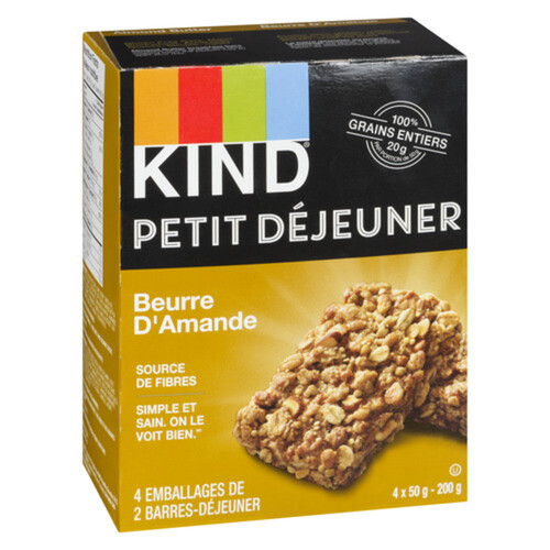 Kind Breakfast Bar Almond Butter 4 x 50 g
