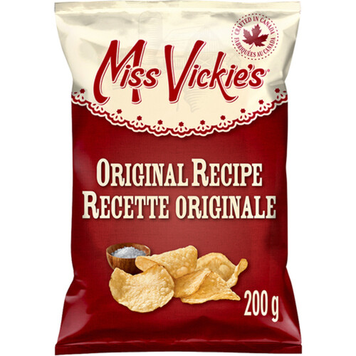 Miss Vickie's Kettle Cooked Potato Chips Original Recipe 200 g