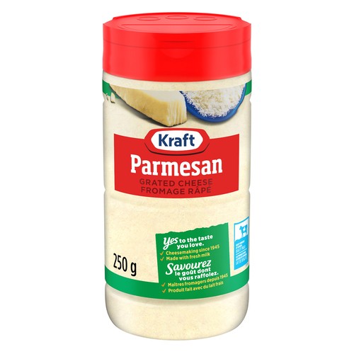 Kraft Cheese Parmesan Finely Grated 250 g