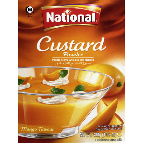 National Custard Powder Mango 300 g