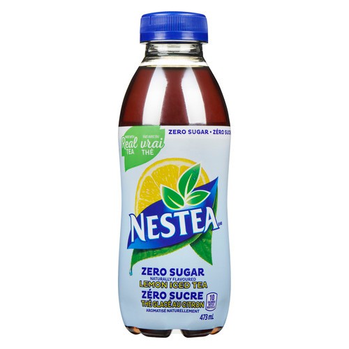 Nestea Zero Sugar Iced Tea Lemon 473 ml (bottle)