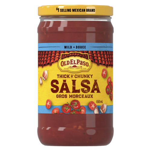 Old El Paso Salsa Thick 'n Chunky Mild 650 ml