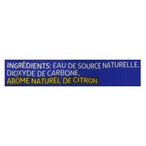 Eska Sparkling Carbonated Natural Spring Water Lemon 12 x 500 ml (bottles)
