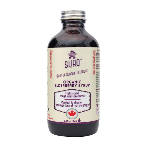 Suro Organic Elderberry Syrup 236 ml