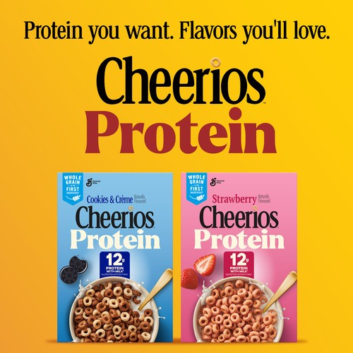 Cheerios Protein Cereal Strawberry  317g