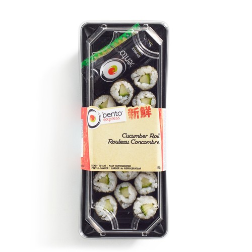 Bento Express Fresh Cucumber Roll Sushi 170 g