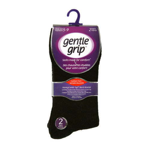 Gentle Grip 3 Pack Womens Socks, Ladies Socks