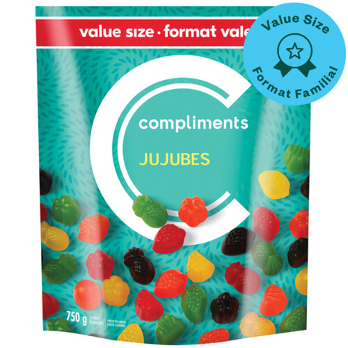 Compliments Candy Jujubes 750 g