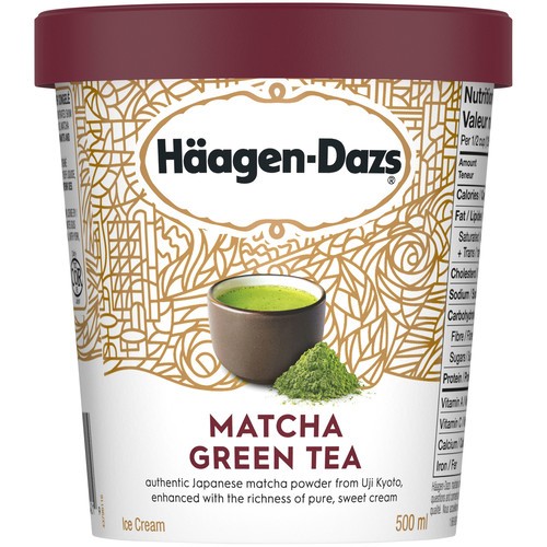 Häagen-Dazs Ice Cream Matcha Green Tea 500 ml