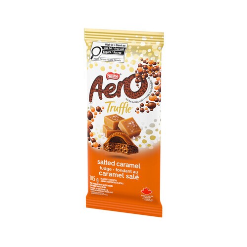 Nestlé Aero Chocolate Truffle Bar Salted Caramel 105 g