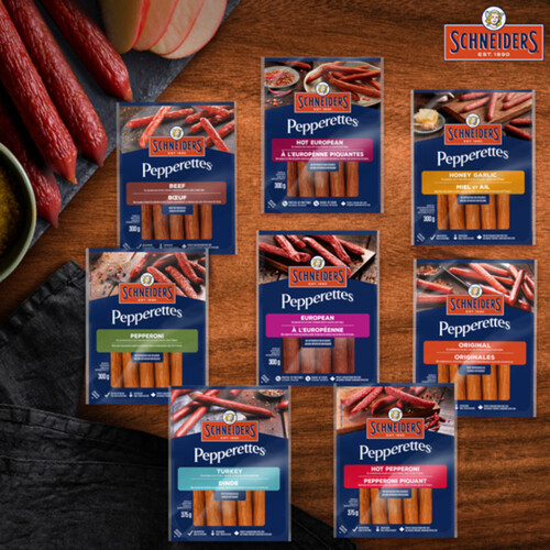 Schneiders Pepperettes Sausage Sticks Honey Garlic 300 g