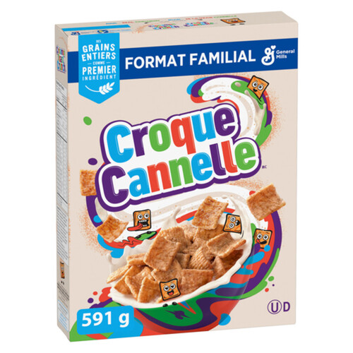 Cinnamon Toast Crunch Cereal Whole Grains Family Size 591 g