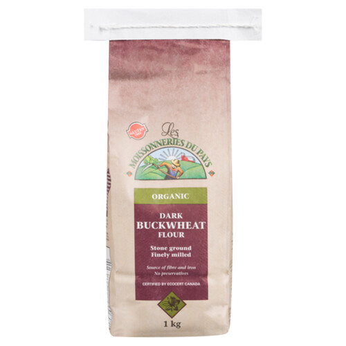 Les Moissonneries Du Pays Organic Flour Dark Buckwheat 1 kg