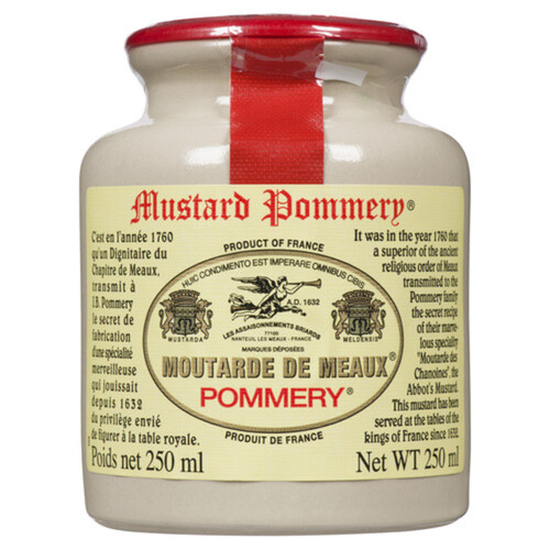 Meaux Pommery Ceramic Mustard Regular 250 ml