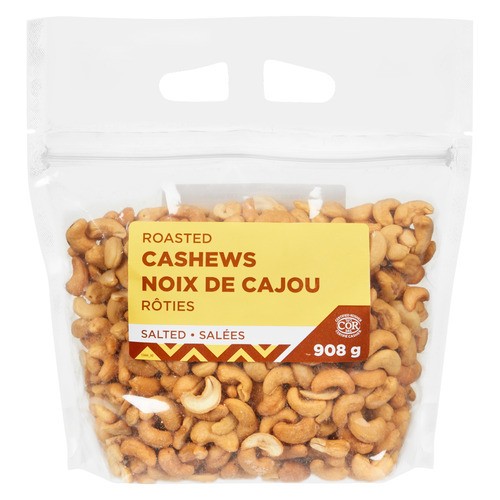 Johnvince Cashews Roasted With Salt 908 g