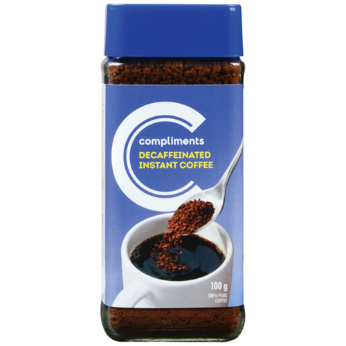 Compliments Decaffeinated Instant Coffee 100 g