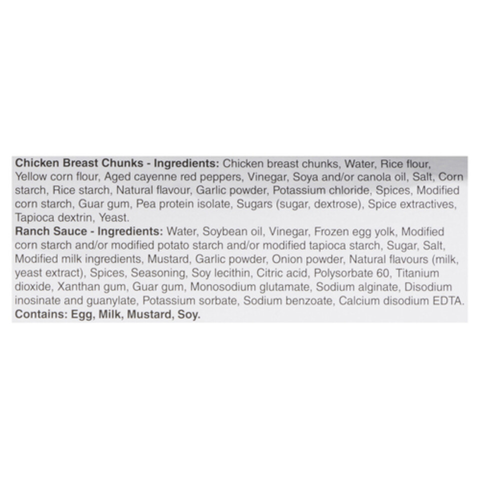 Pinty's EatWell Gluten Free Frozen Buffalo Chicken Flings 780 g