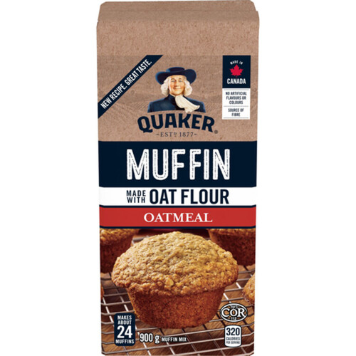 Quaker Oat Flour Oatmeal Muffin Mix 900 g