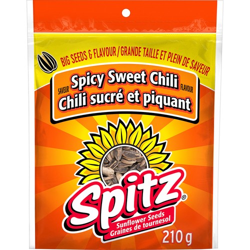 Spitz Sunflower Seeds Spicy Sweet Chili Flavour 210 g