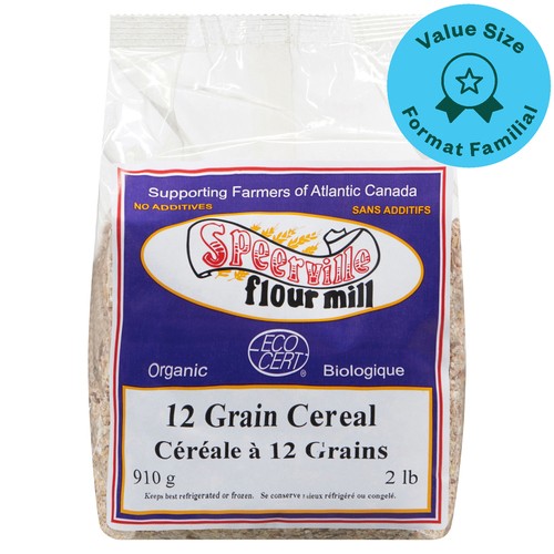 Speerville Organic Flour Mill Cereal 12 Grain 910 g