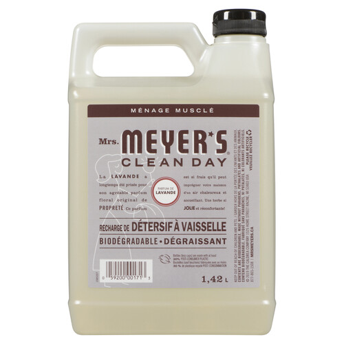 Mrs. Meyer's Clean Day Dish Soap Refill Lavendar 1.4 L