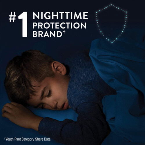 Goodnites Nighttime Disposable Bed Mats For Bedwetting 2.4 x 2.8 ft 9 Count