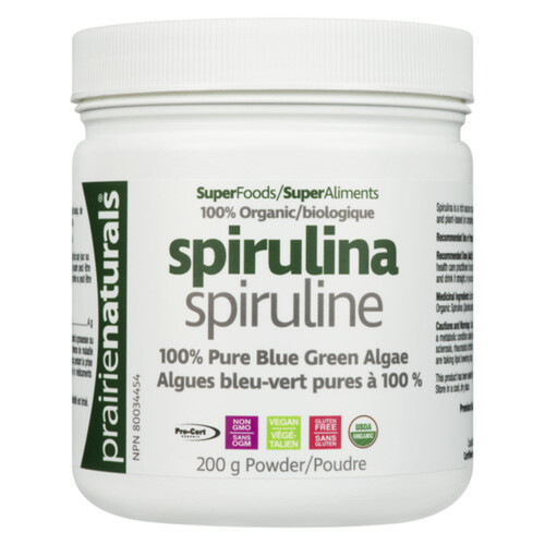 Prairie Naturals Organic Spirulina 200 g