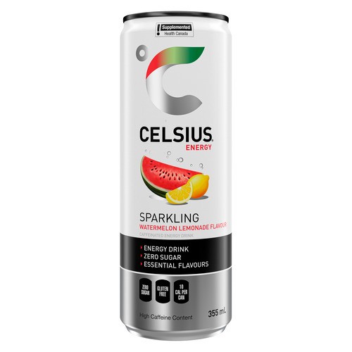 Celsius Energy Drink Sparkling Watermelon Lemonade 355 ml (can)