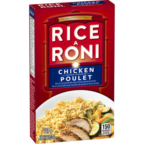 Rice A Roni Rice Chicken Flavour 227 g