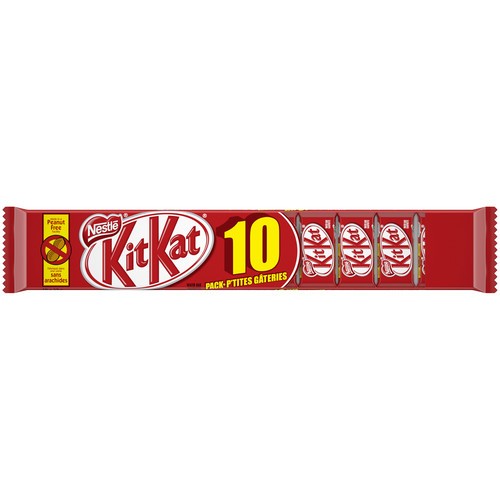 Kit Kat Milk Chocolate Bar Mini Size 10 x 12 g