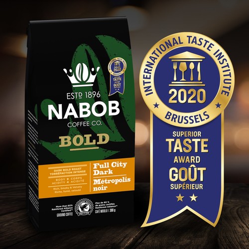 Nabob Ground Coffee Full City Dark 300 g