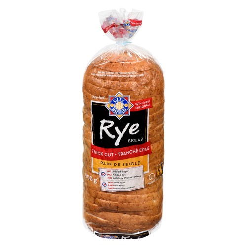 City Bread Rye Bread Thick Slice 900 g
