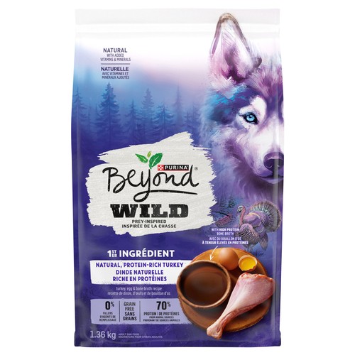 Beyond Dog Food Wild Turkey Grain Free 1.36 KG