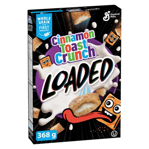 Cinnamon Toast Crunch Loaded Cereal Real Cinnamon Vanilla Crème 368 g