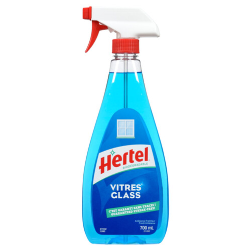 Hertel Glass Cleaner Spray Biodegradable 700 ml