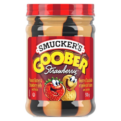 Smucker's Goober Jelly Peanut Butter & Strawberry 510 g