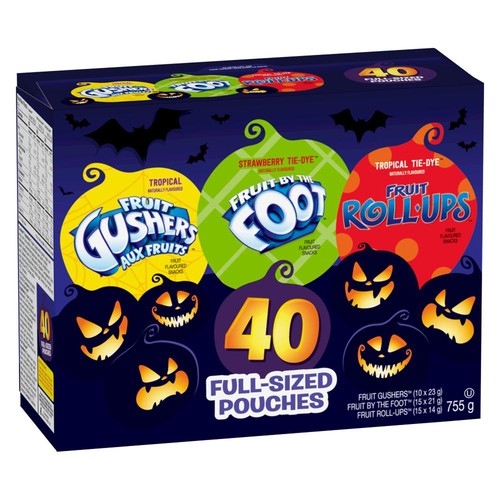 Betty Crocker Halloween Fruit Snacks Variety Pack 755 g