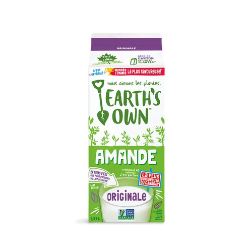 Voilà Earth's Own Almond Milk Original DairyFree PlantBased